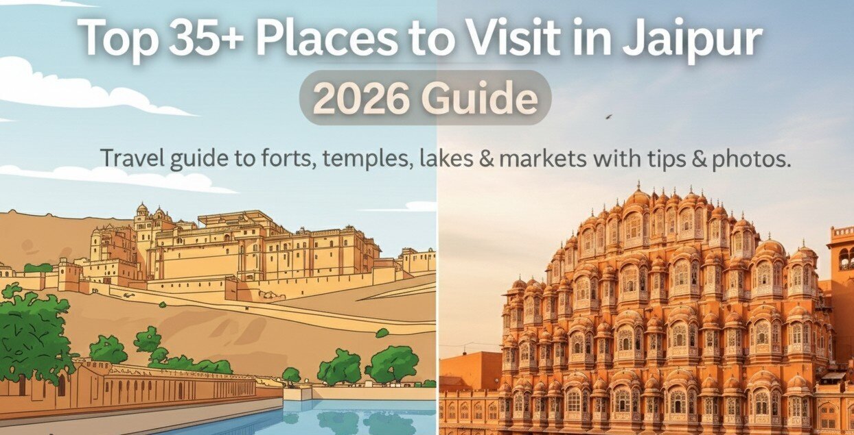 Top 35+ Best Places to Visit in Jaipur (2026 Guide)